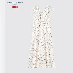 ワンピース Ines de la fressange Dresses Uniqlo | Dresses | Uniqlo Cotton Vneck Sleeveless Flare